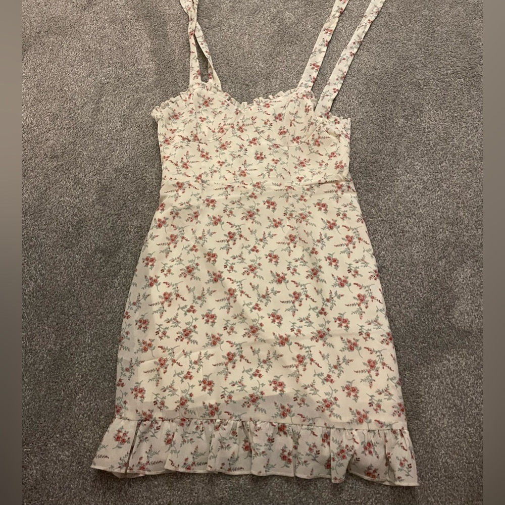 F21 floral sundress size:M